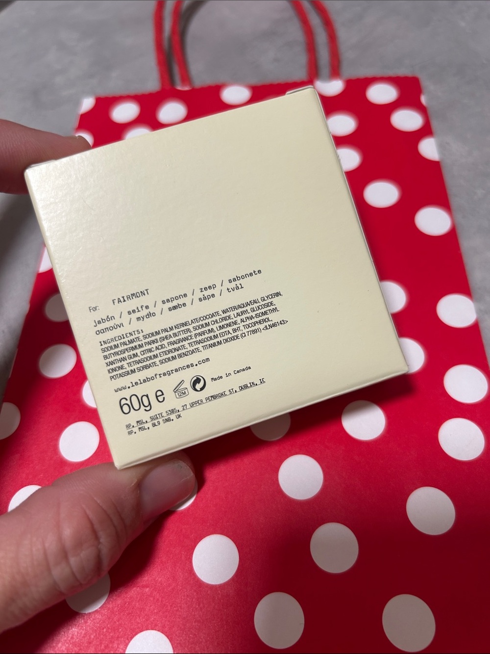 LE LABO ROSE 31 soap 2oz - Picture 2 of 2